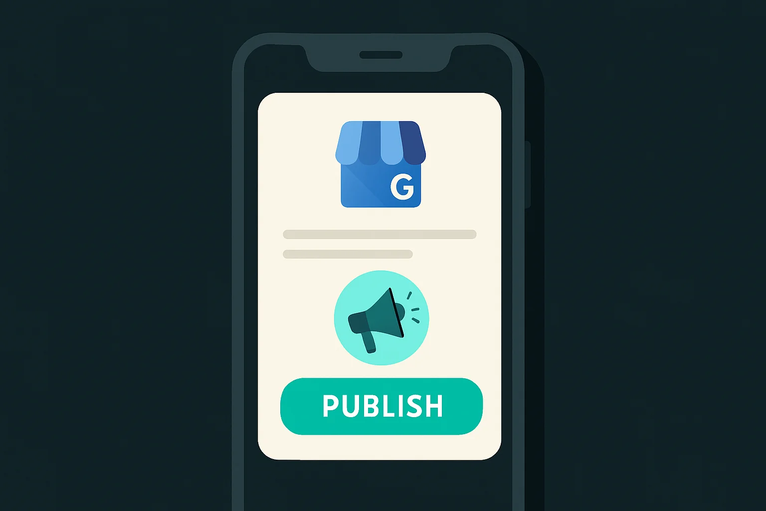 Google Business Profile posts illustration